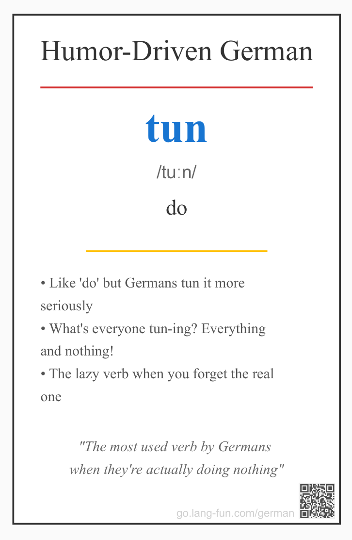 Humor-Driven German Vocabulary Book by Jimelisa Zamparri